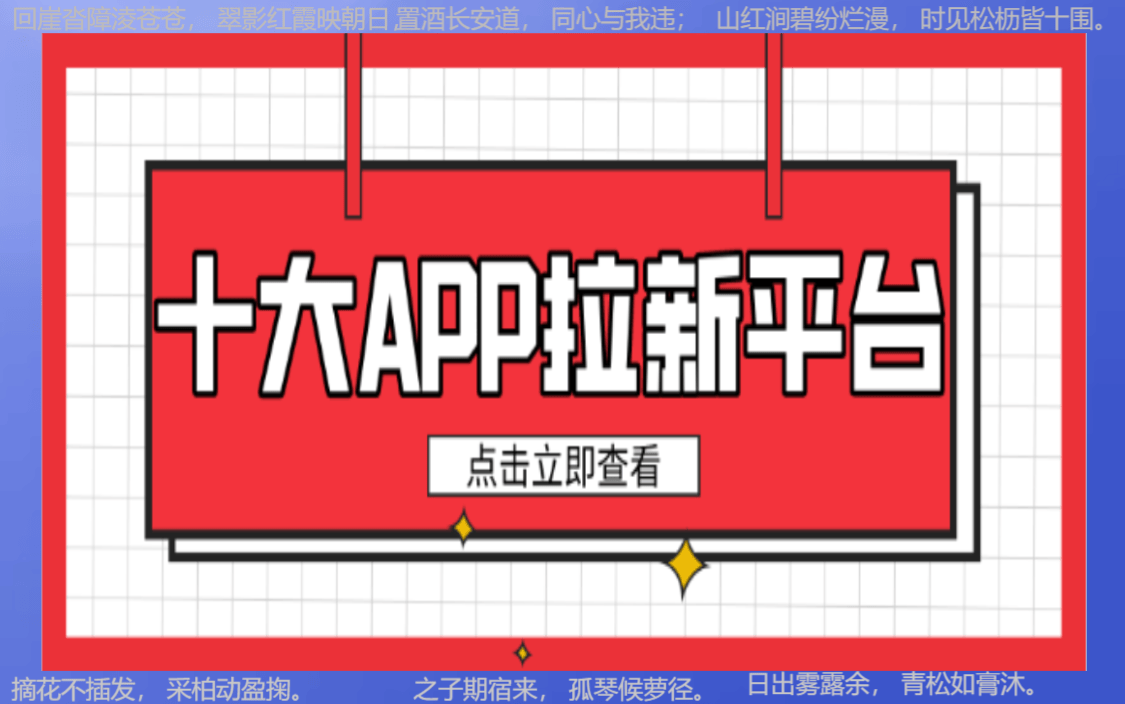 地推接单平台：2024年地推团队十大一手接单项目全推荐！
